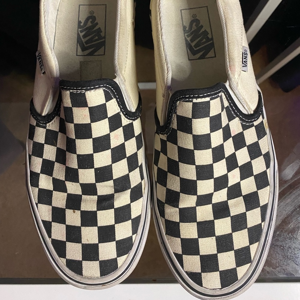 Slip on Checkerboard Vans